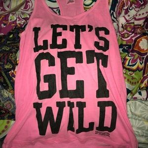 PINK tank top